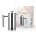Cafetière à Piston Inox 1000ml Kabalo - Double Paroi Isotherme 8 Tasses - Avec Cuillère Mesure - 4