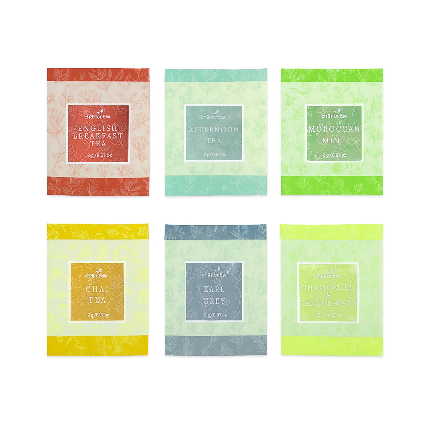 Leafy Assortment Tea Box Gift Set - 60 Teabags