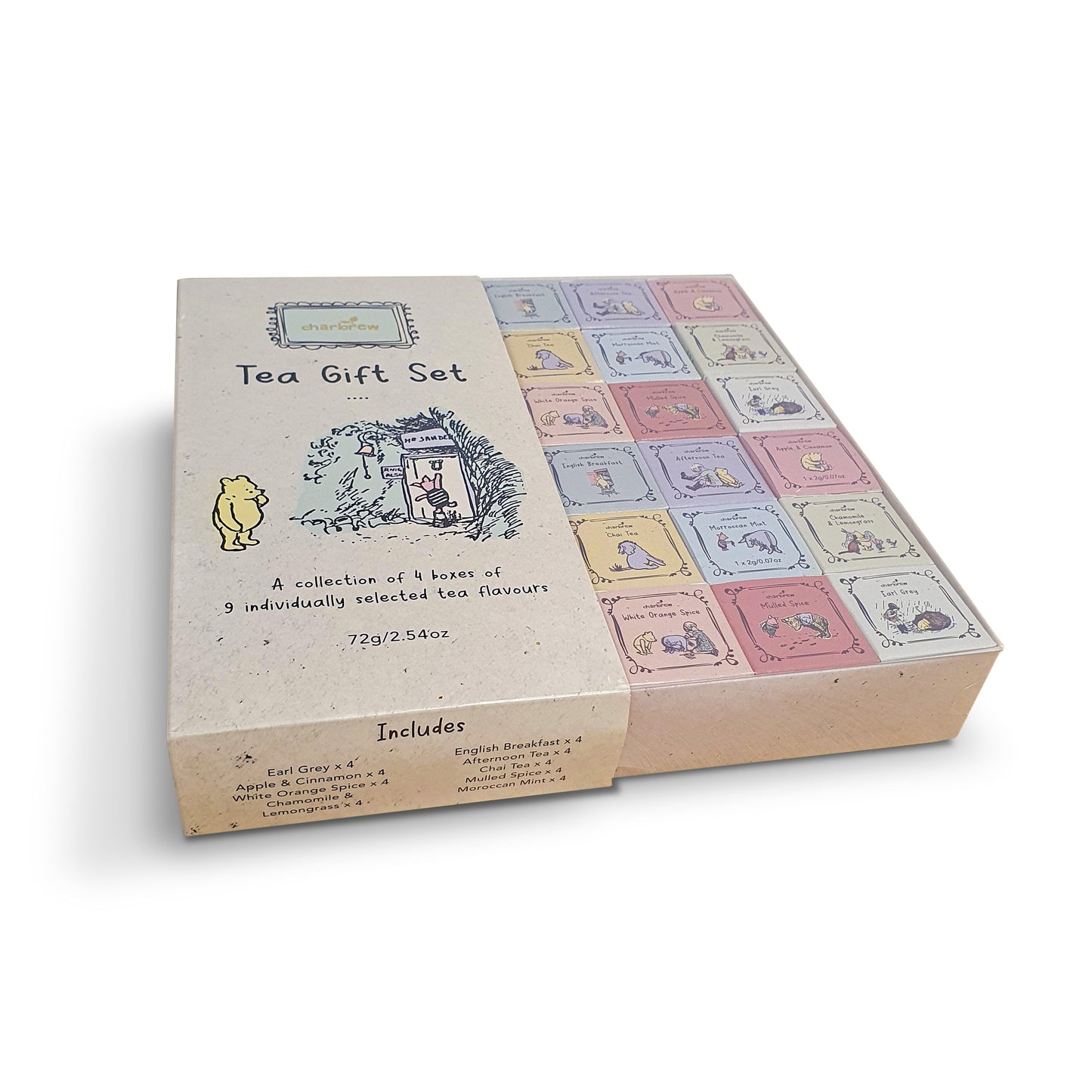 Winnie Assortment Tea Box Gift Set - 36 Teabags