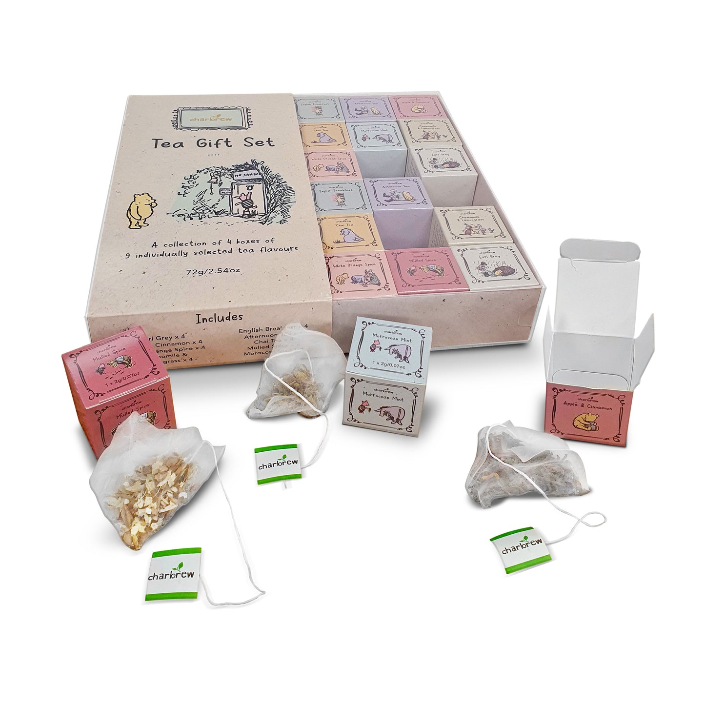 Winnie Assortment Tea Box Gift Set - 36 Teabags
