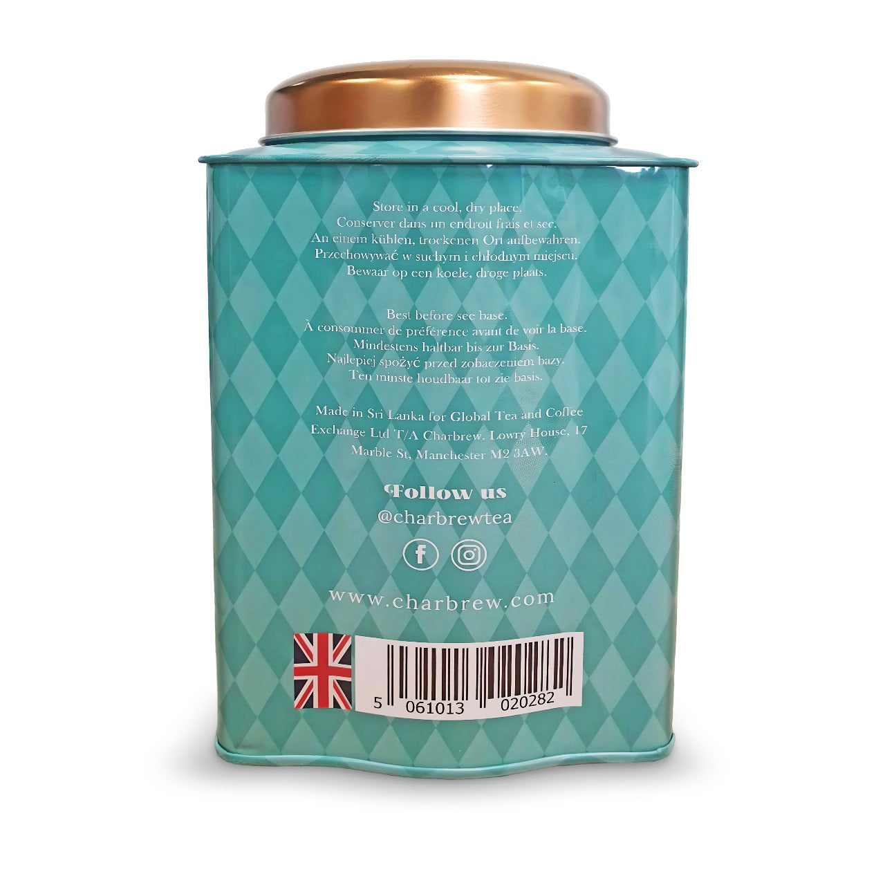 Alice In Wonderland English Breakfast Tea Tin – 100 Teabags