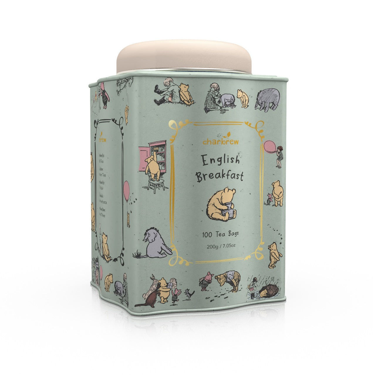 Winnie English Breakfast Tea Tin - 100 Teabags