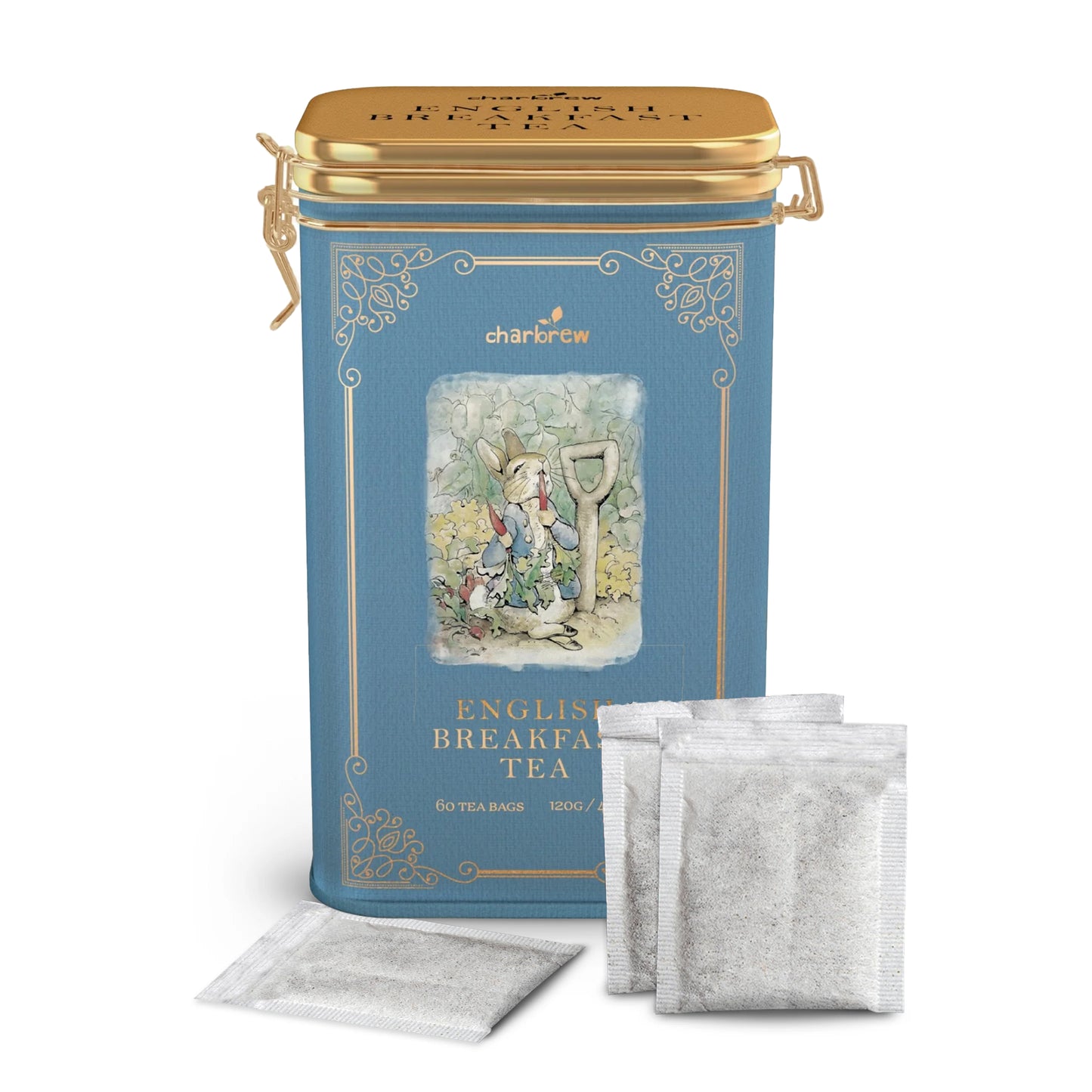 Peter Rabbit English Breakfast Tea Tin - 60 Teabags