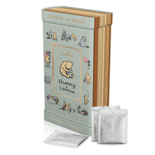 Winnie Hunny & Lemon Tea Tin Book - 60 Teabags