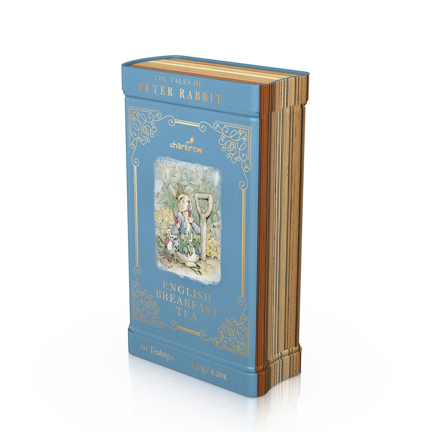 Peter Rabbit English Breakfast Tea Tin Book - 60 Teabags