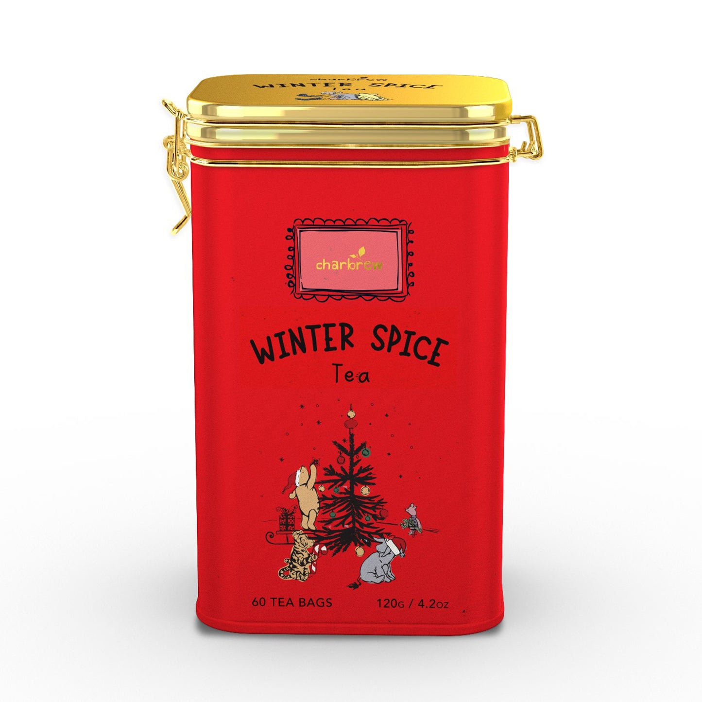 Winter Spiced Winnie Tea Tin – 60 Teabags