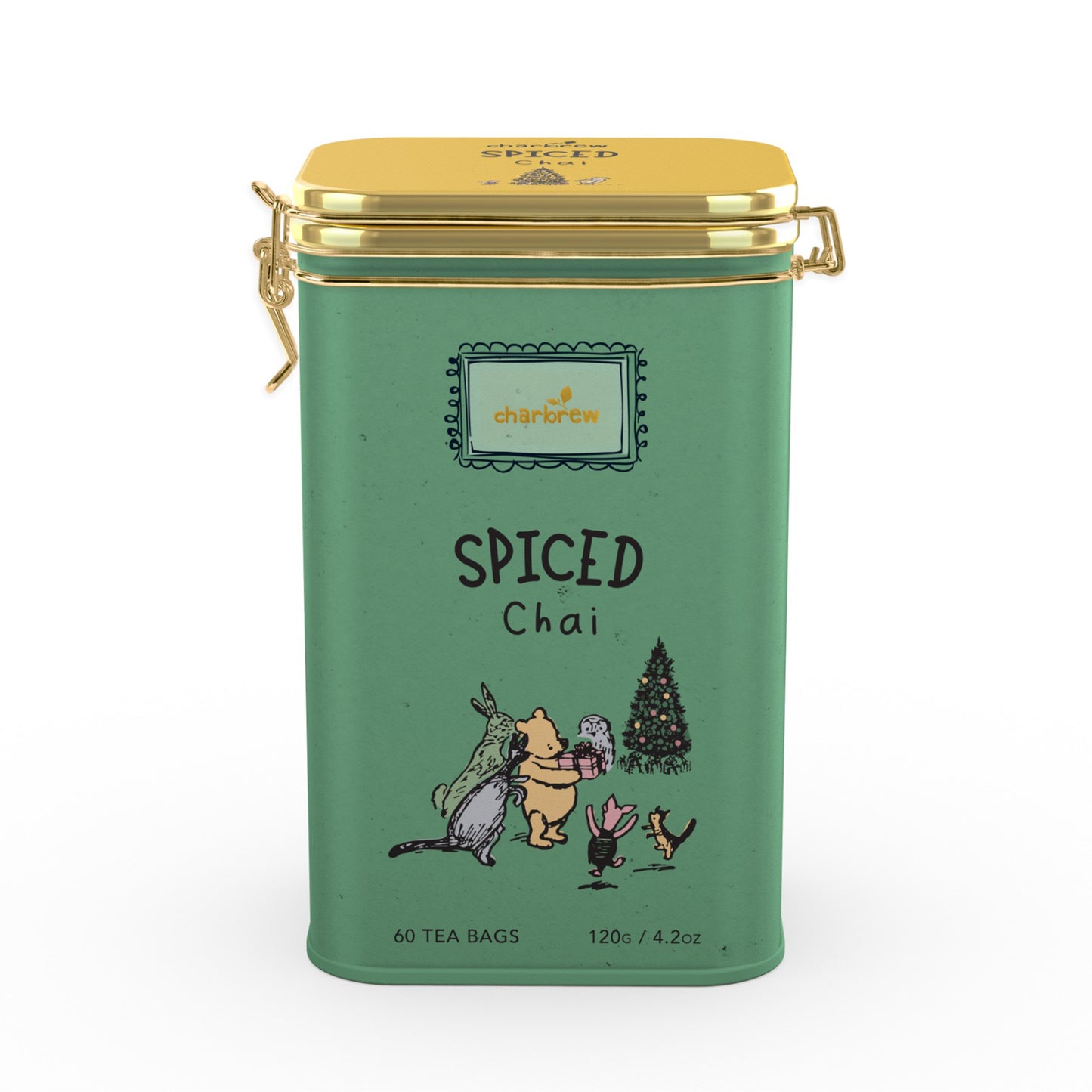 Spiced Chai Winnie Tea Tin – 60 Teabags