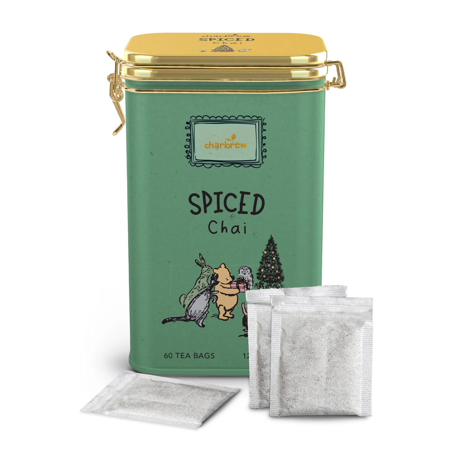 Spiced Chai Winnie Tea Tin – 60 Teabags