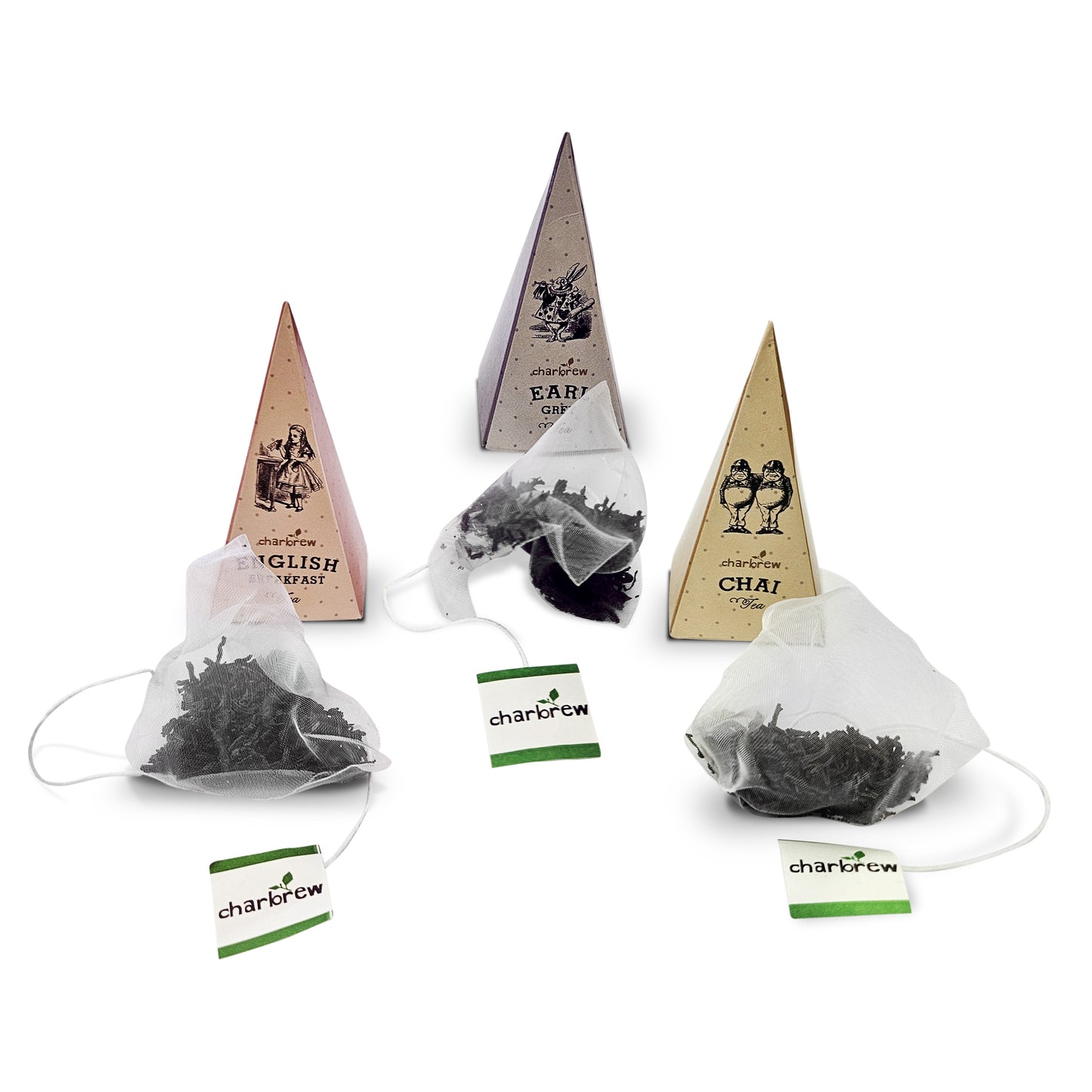 Alice In Wonderland Classic Tea Pyramid Gift Box - 12 Teabags