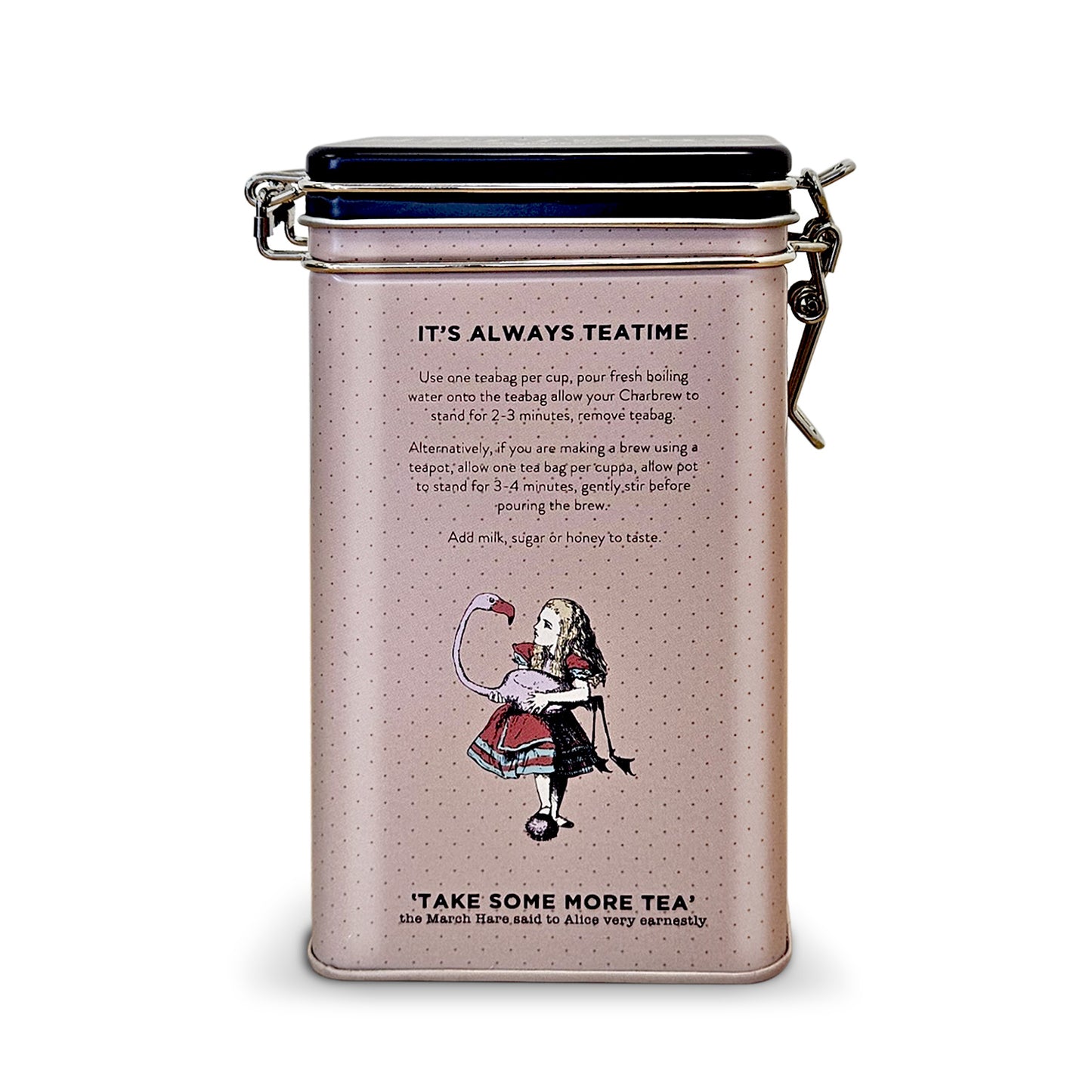 Flamingo Alice English Breakfast Tea Tin - 60 Teabags