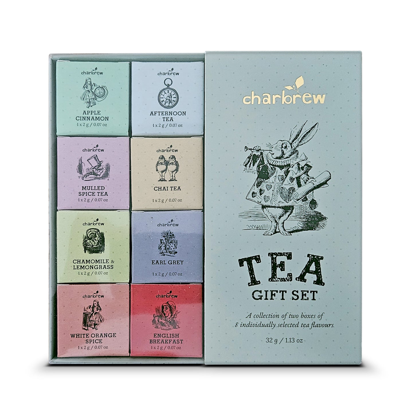Alice In Wonderland Assortment Tea Box Gift Set - 16 Teabags