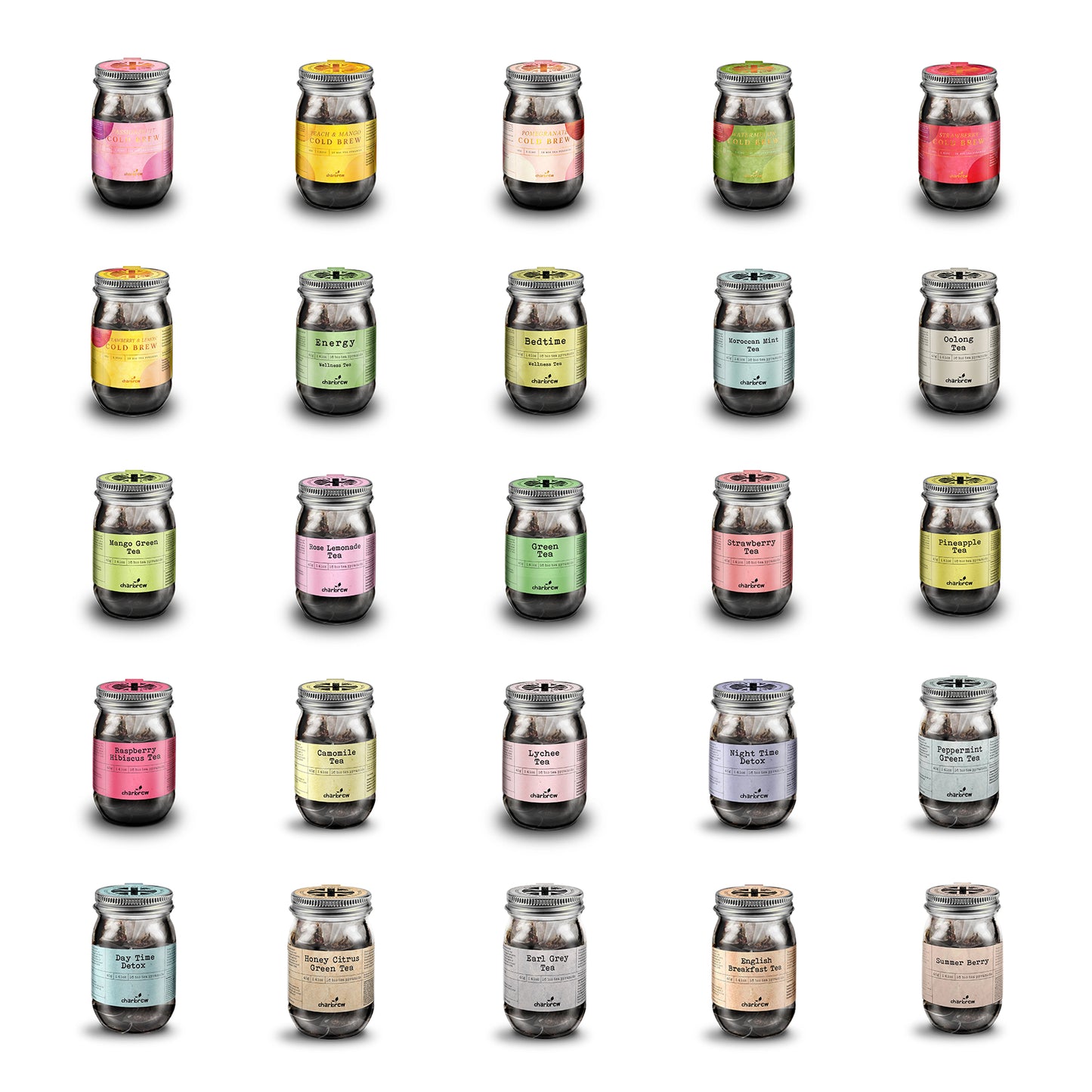 x8 Mix & Match Mason Jar Tea