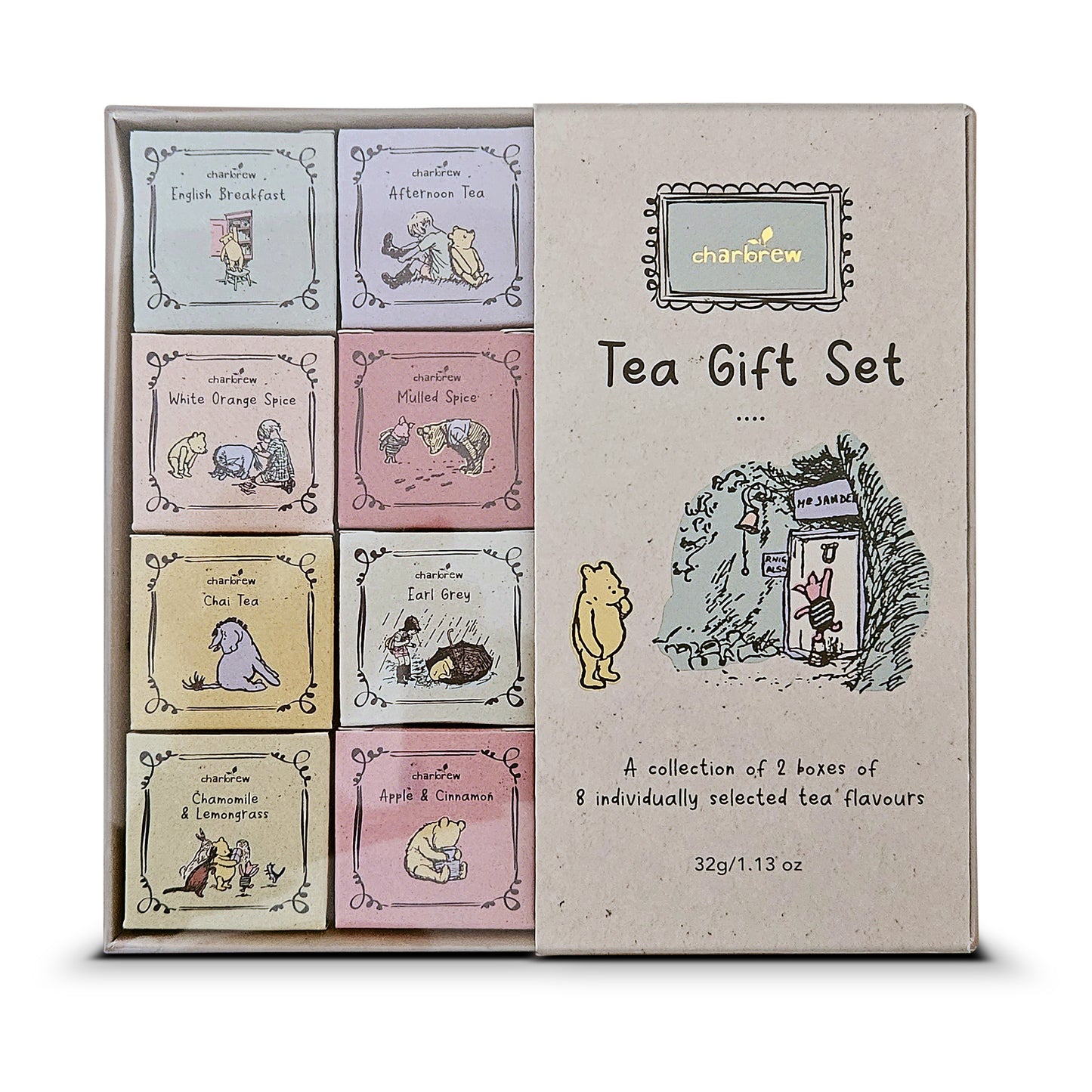 Winnie Assortment Tea Box Gift Set - 16 Teabags