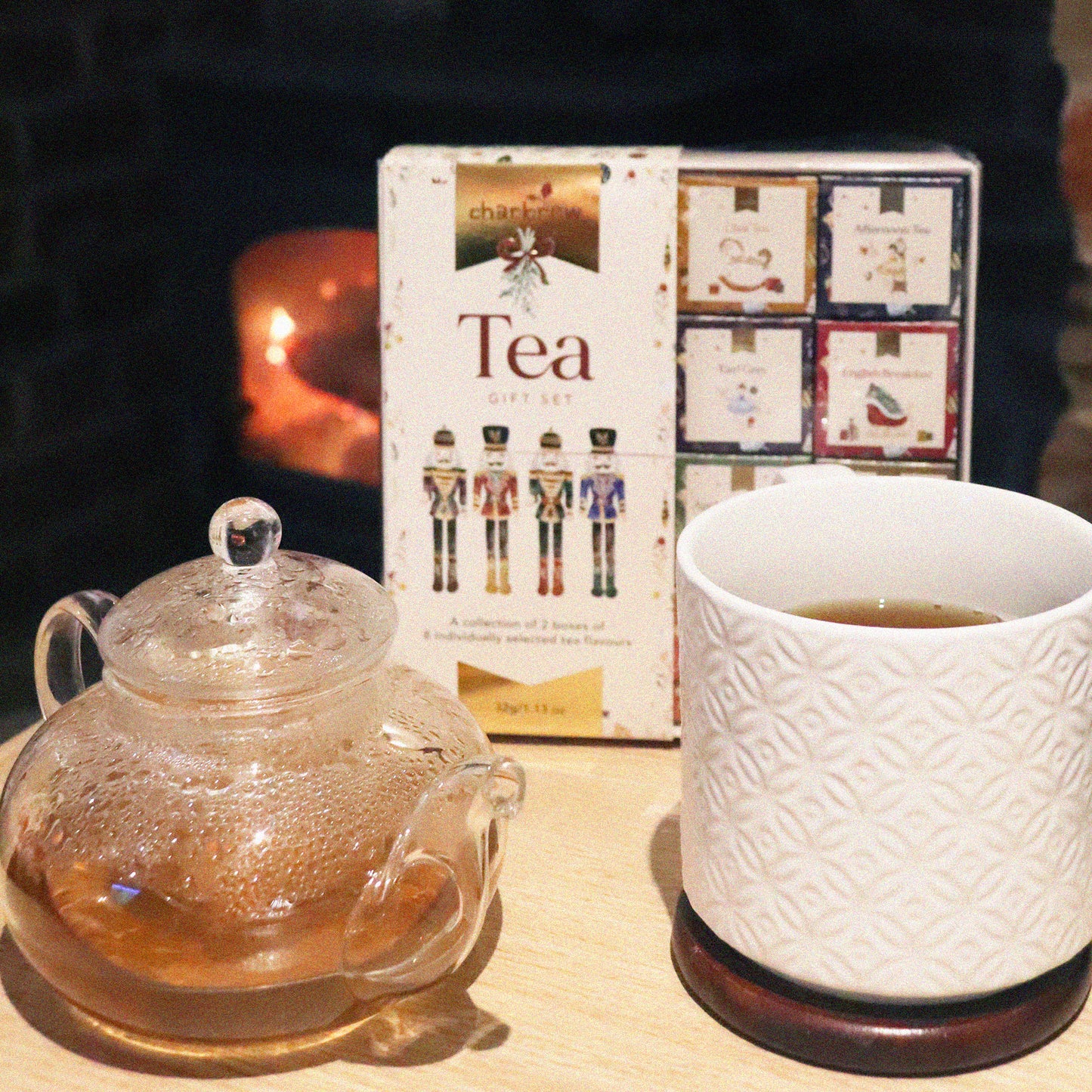 Nutcracker Assortment Tea Box Gift Set - 16 Teabags