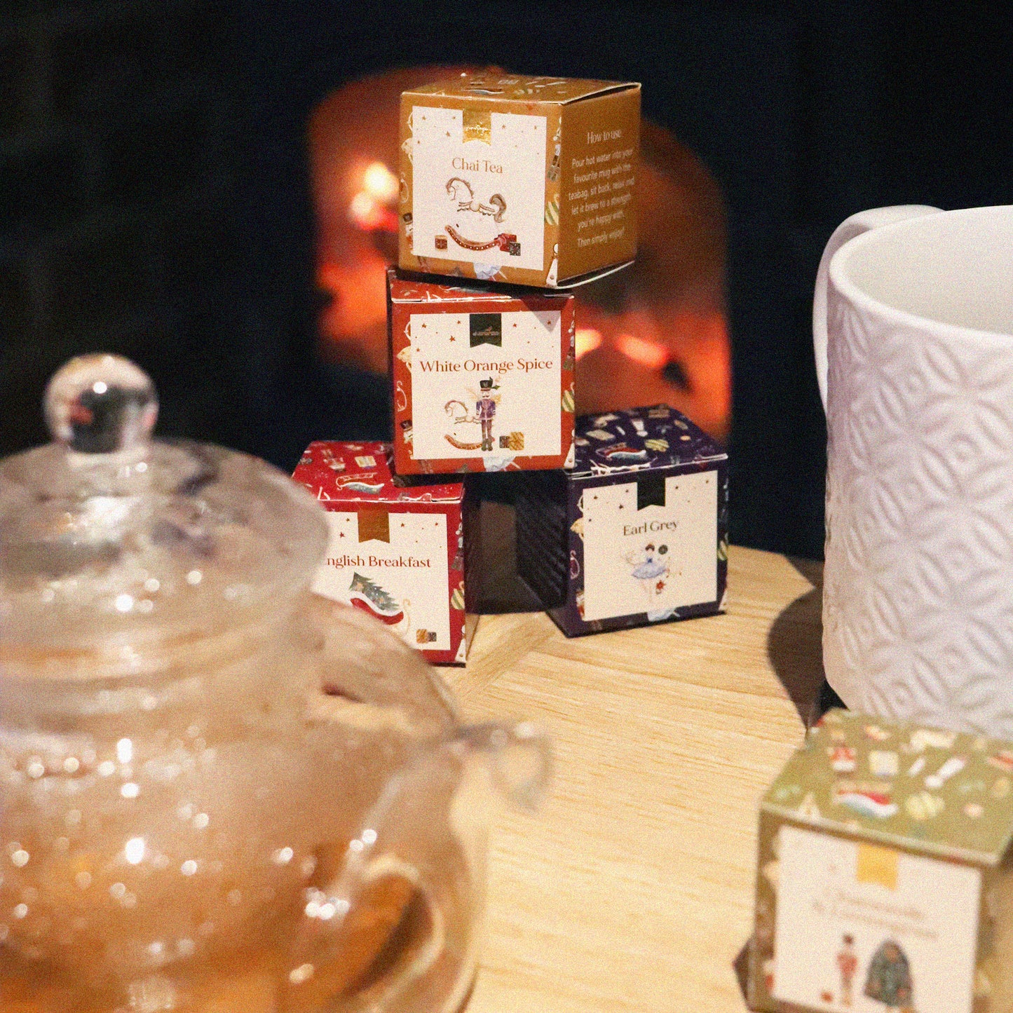 Nutcracker Assortment Tea Box Gift Set - 16 Teabags