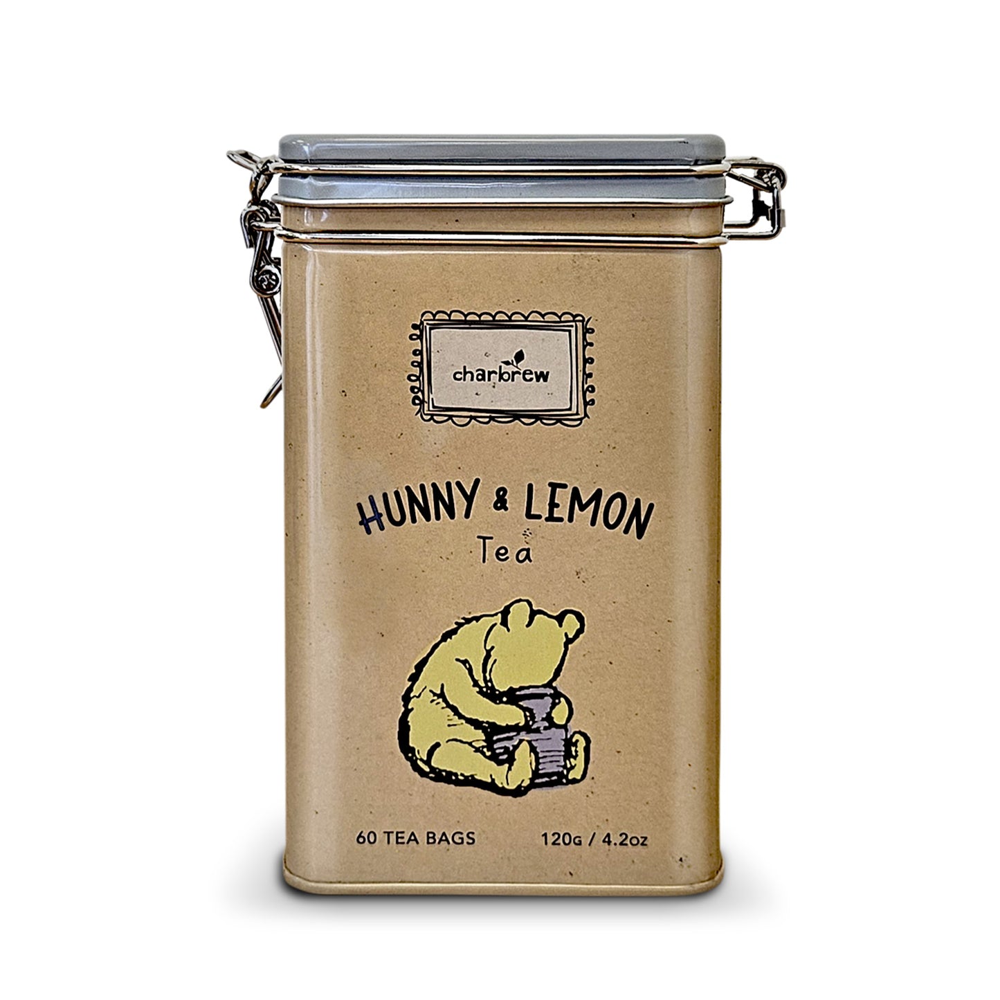 Hunny & Lemon Winnie The Pooh Tea Tin - 60 Teabags