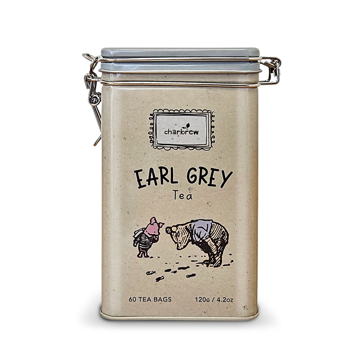 Earl Grey Winnie Tea Tin - 60 Teabags
