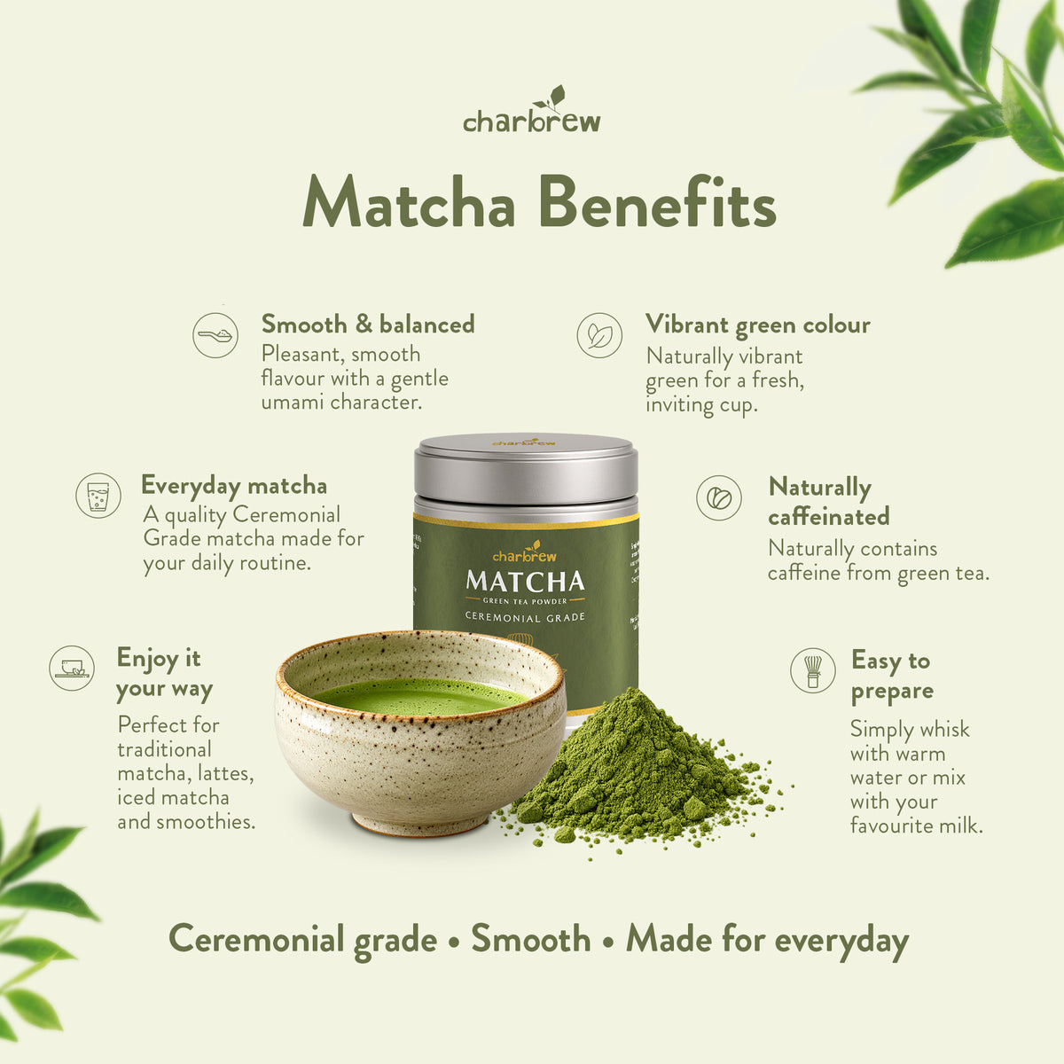 Ceremonial Grade Matcha Powder - 30g