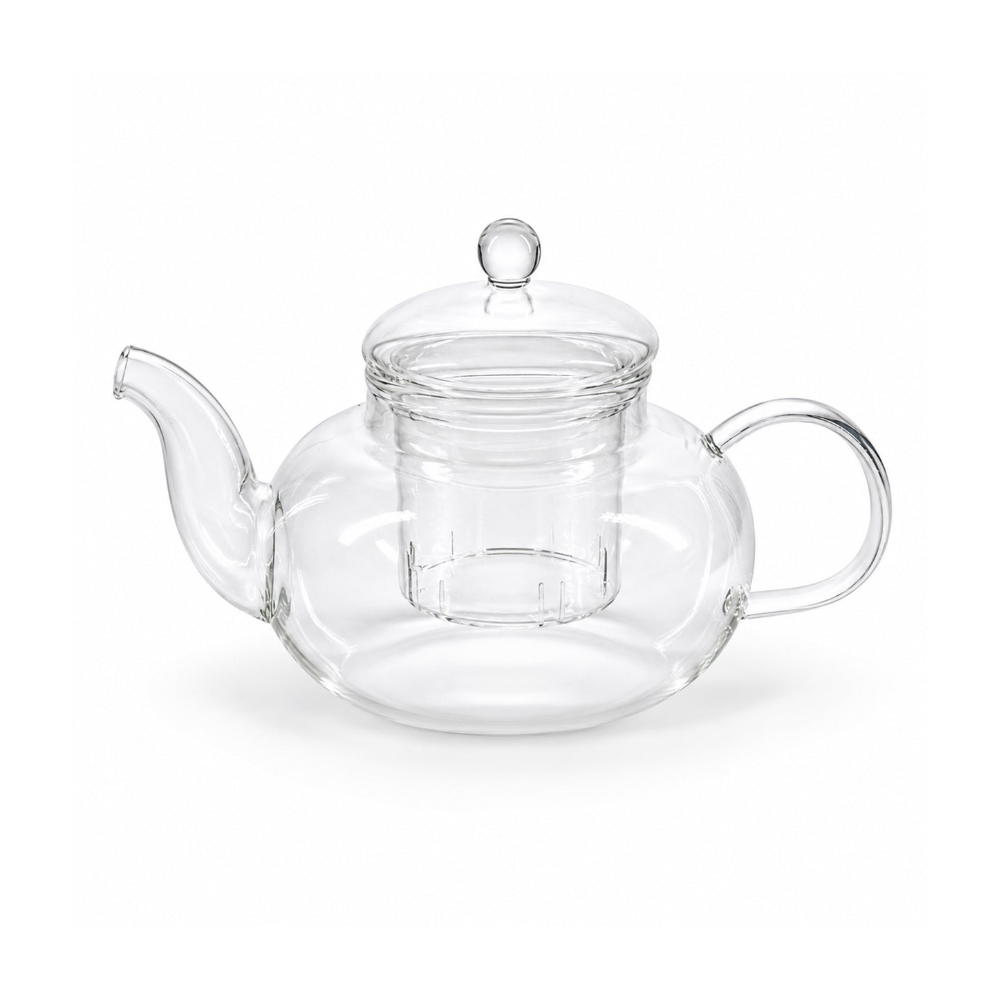 Glass Tea Pot & Tea Strainer For Loose Leaf Tea 400ml