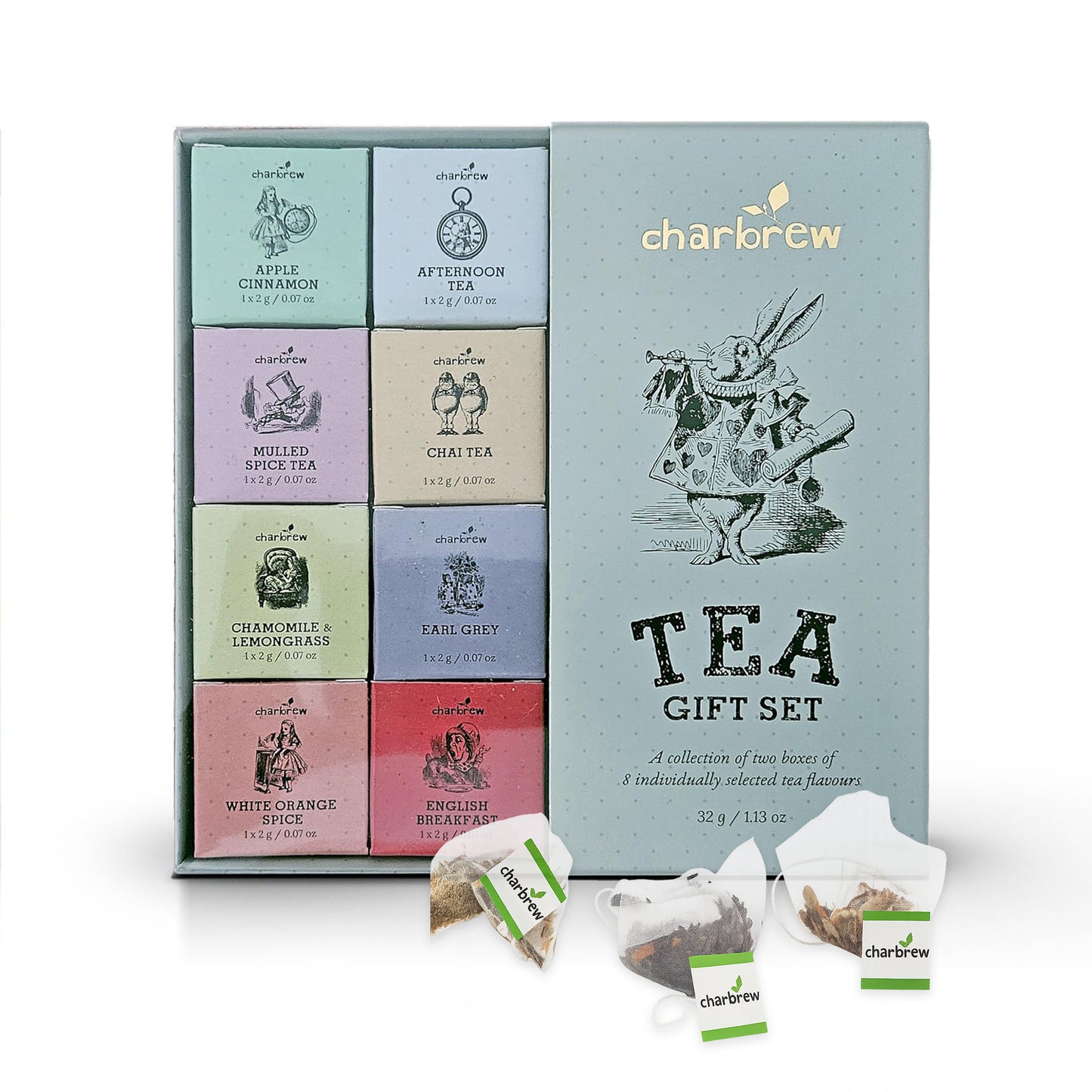 Alice In Wonderland Assortment Tea Box Gift Set - 16 Teabags