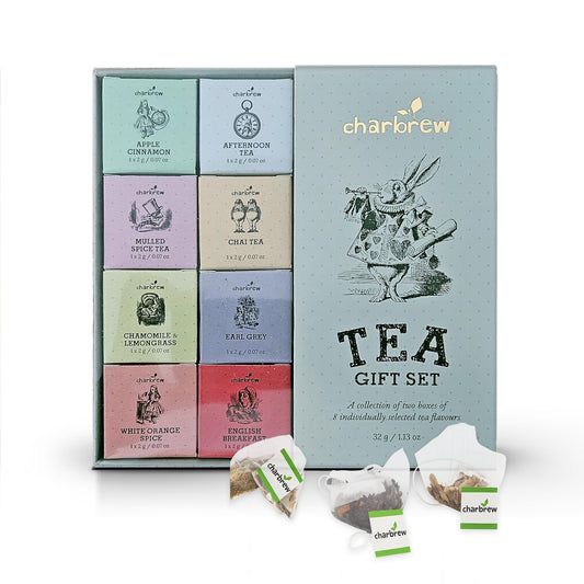 Alice In Wonderland Assortment Tea Box Gift Set - 16 Teabags