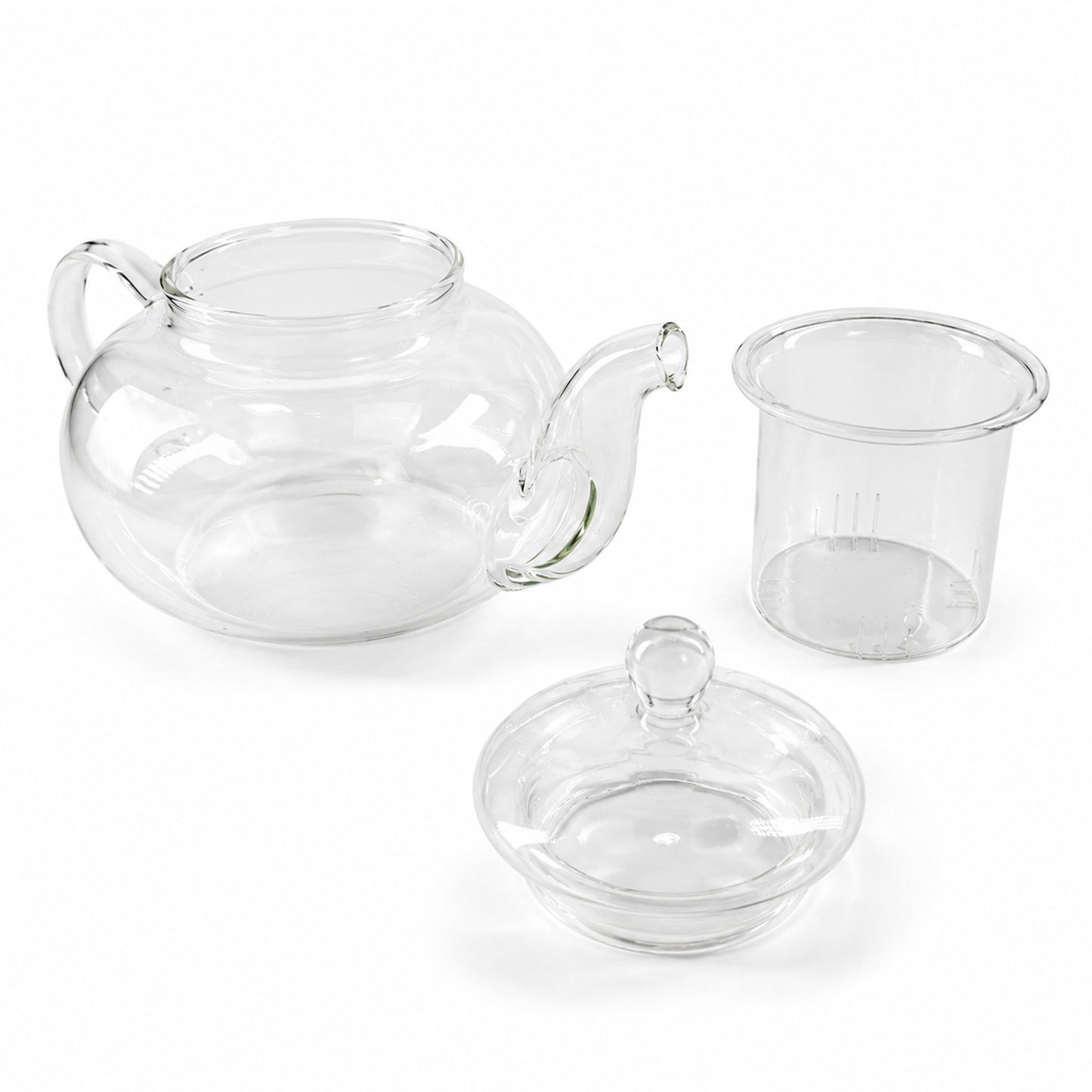 Glass Tea Pot & Tea Strainer For Loose Leaf Tea 800ml