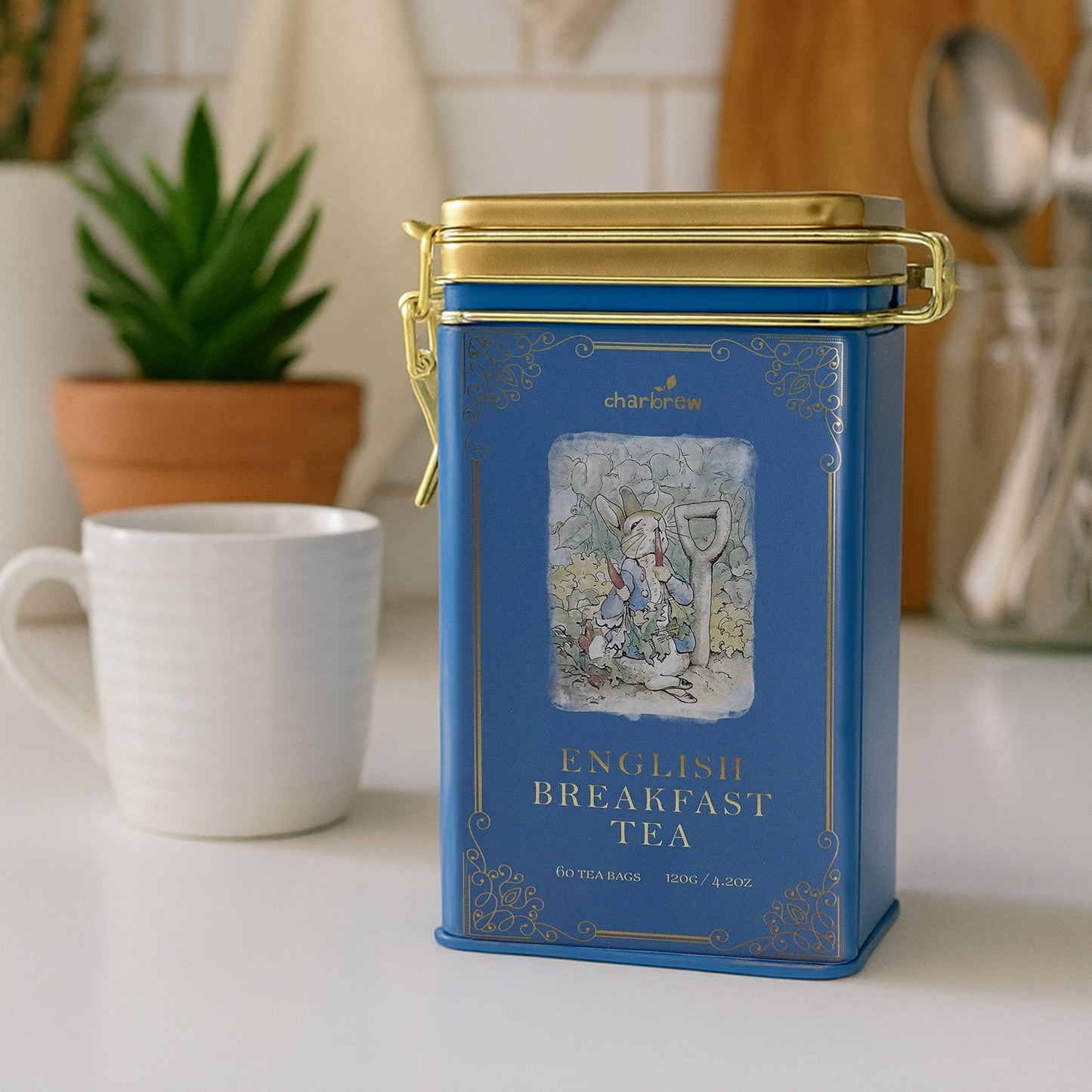 Peter Rabbit English Breakfast Tea Tin - 60 Teabags