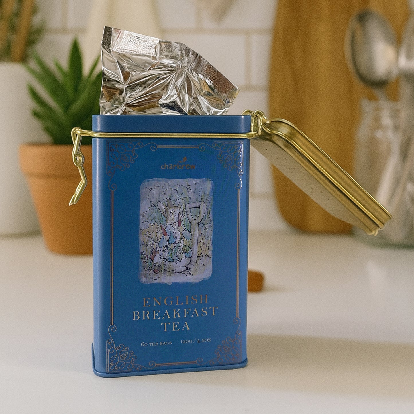 Peter Rabbit English Breakfast Tea Tin - 60 Teabags