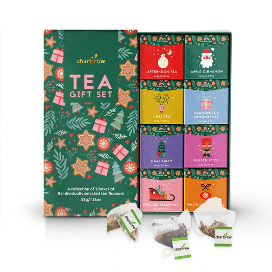 Christmas Characters Tea Box Gift Set - 16 Teabags