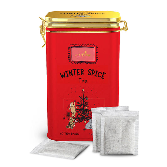 Winter Spiced Winnie Tea Tin – 60 Teabags