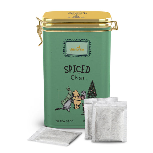 Spiced Chai Winnie Tea Tin – 60 Teabags