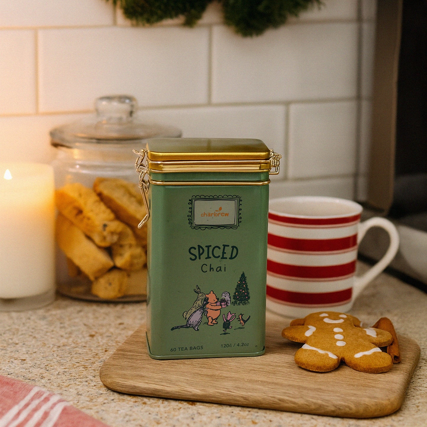 Spiced Chai Winnie Tea Tin – 60 Teabags