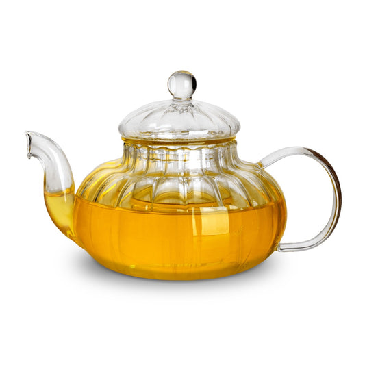 Glass Pumpkin Teapot 800ml