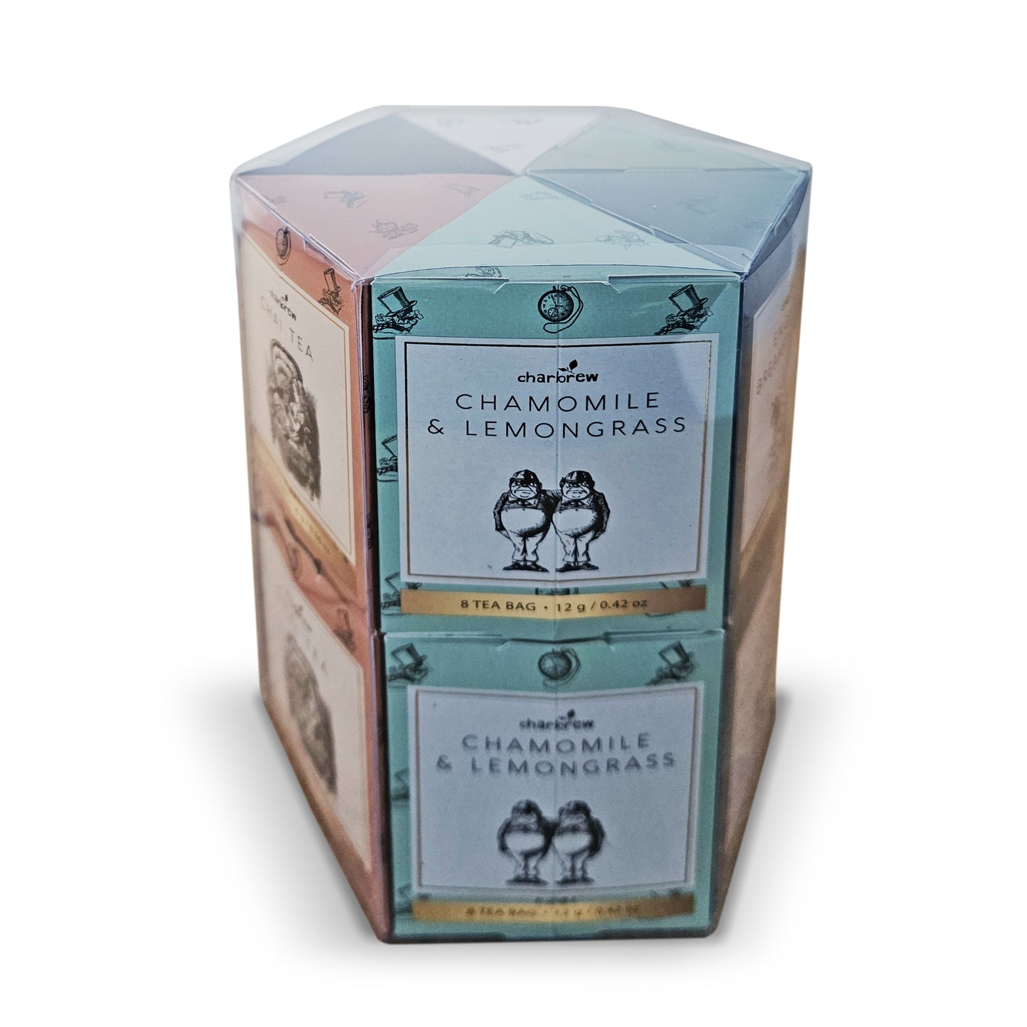 Alice In Wonderland Double Hex Tea Gift Set - 96 Teabags