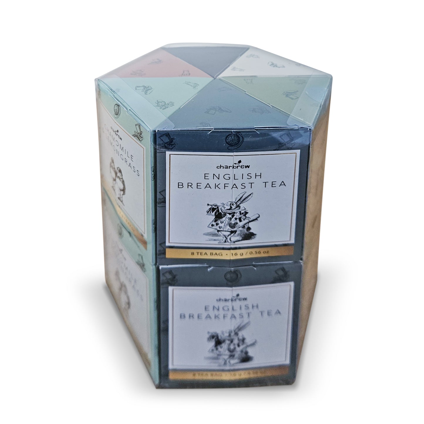 Alice In Wonderland Double Hex Tea Gift Set - 96 Teabags