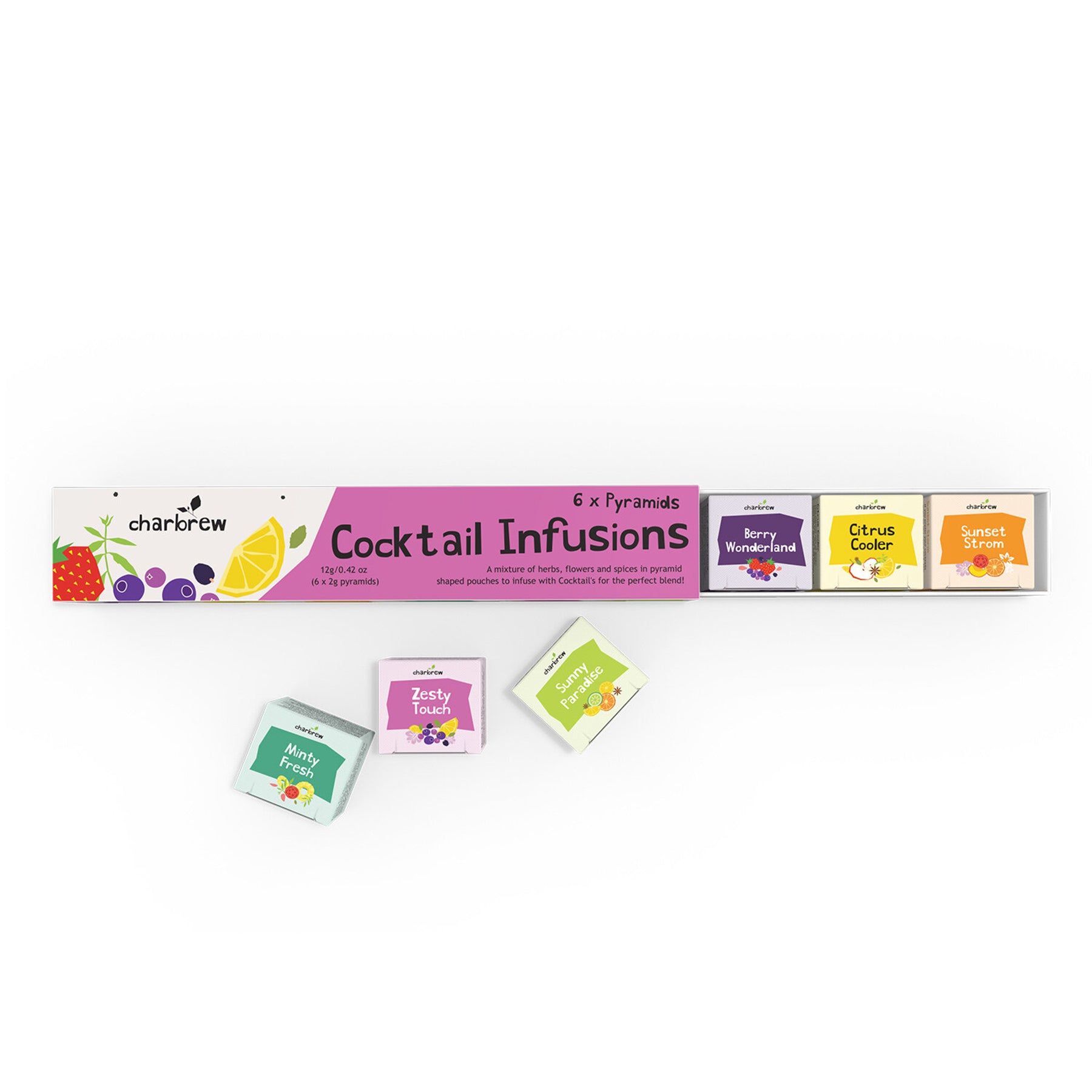 Cocktail tea infusion gift set 