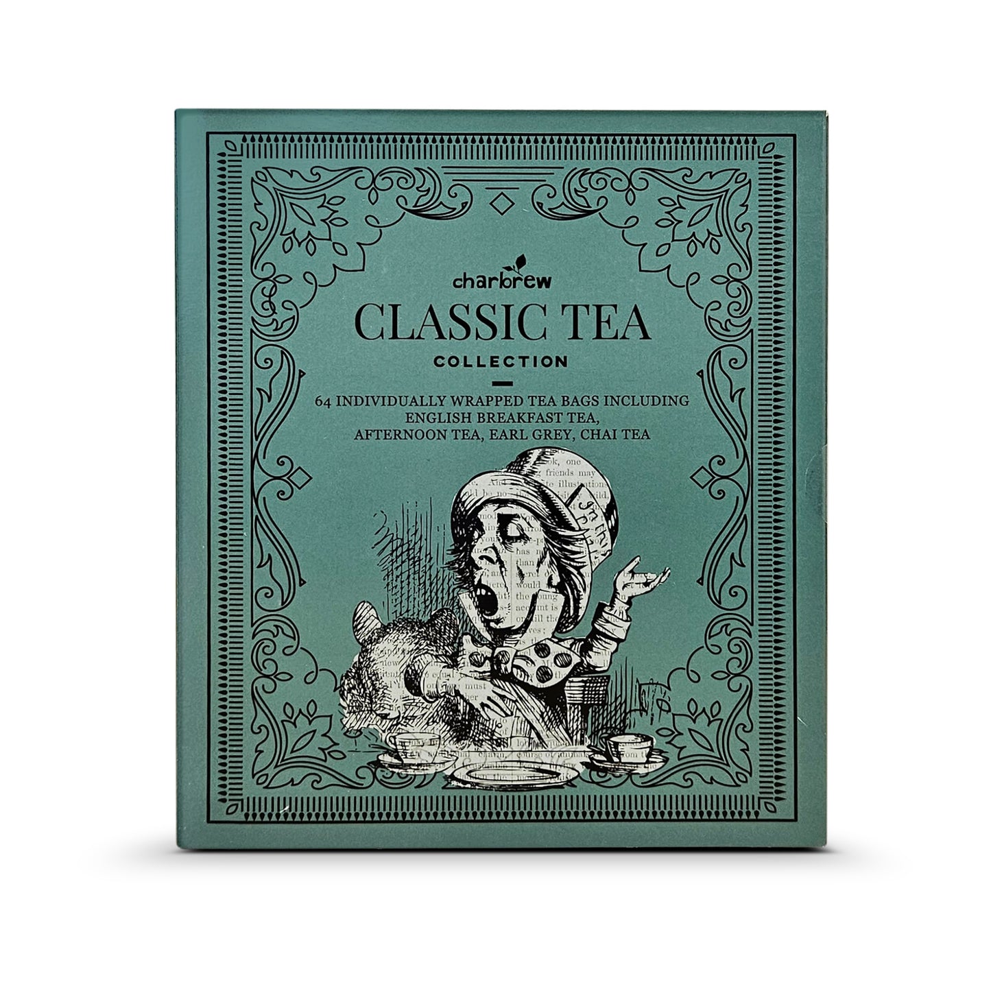 Mad Hatter Tea Book Gift - 64 Individually Wrapped Teabags