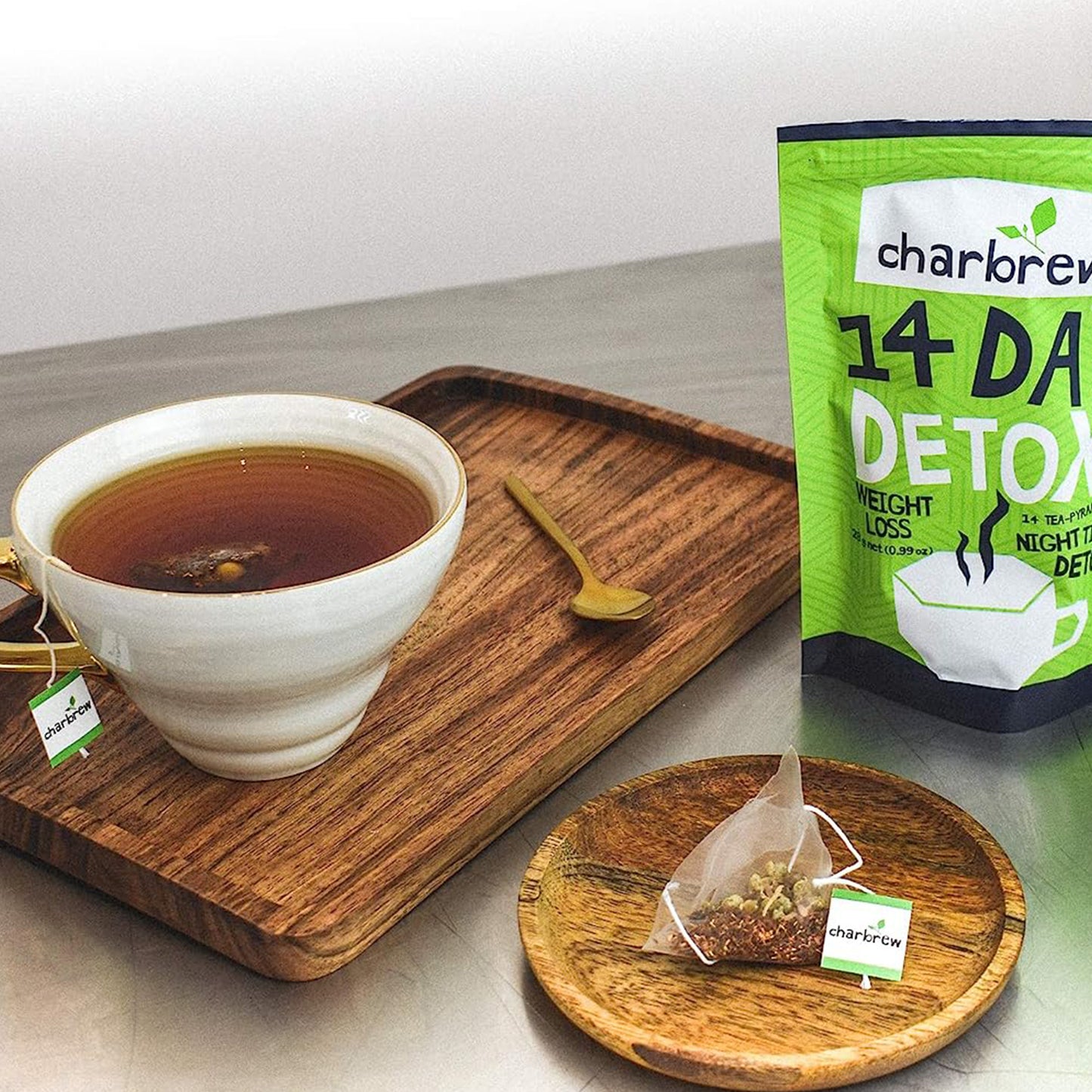 14 Day detox green day and night time tea