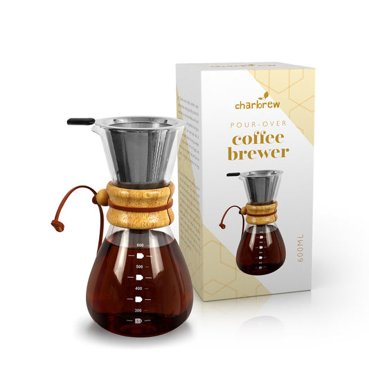 Pour Over Coffee Brewer 600ml